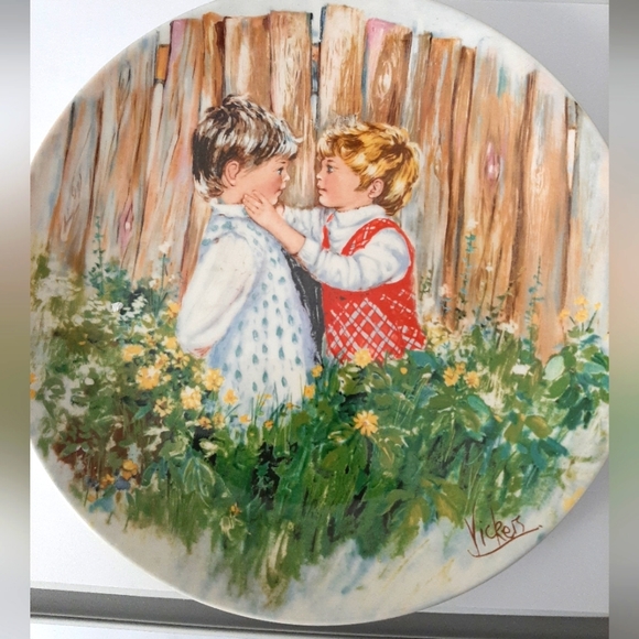 Wedgewood Be My Friend Plate Limited Edition - Picture 1 of 2